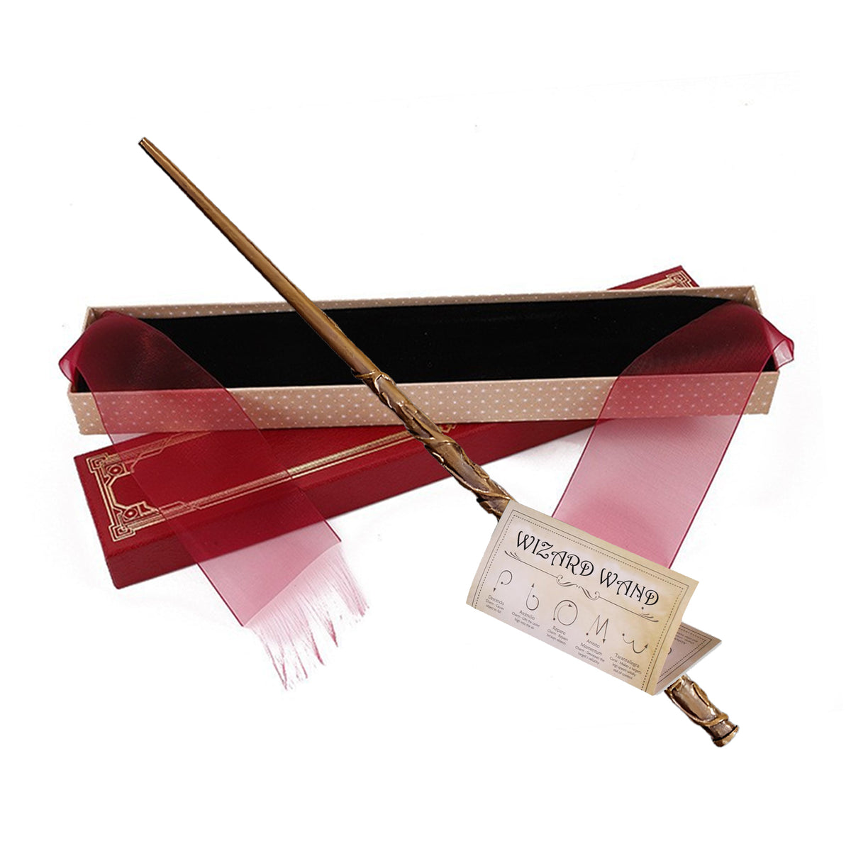 Fireball Wand,Wizard Wands for Hogwarts Halloween Party Cosplay Costume Props