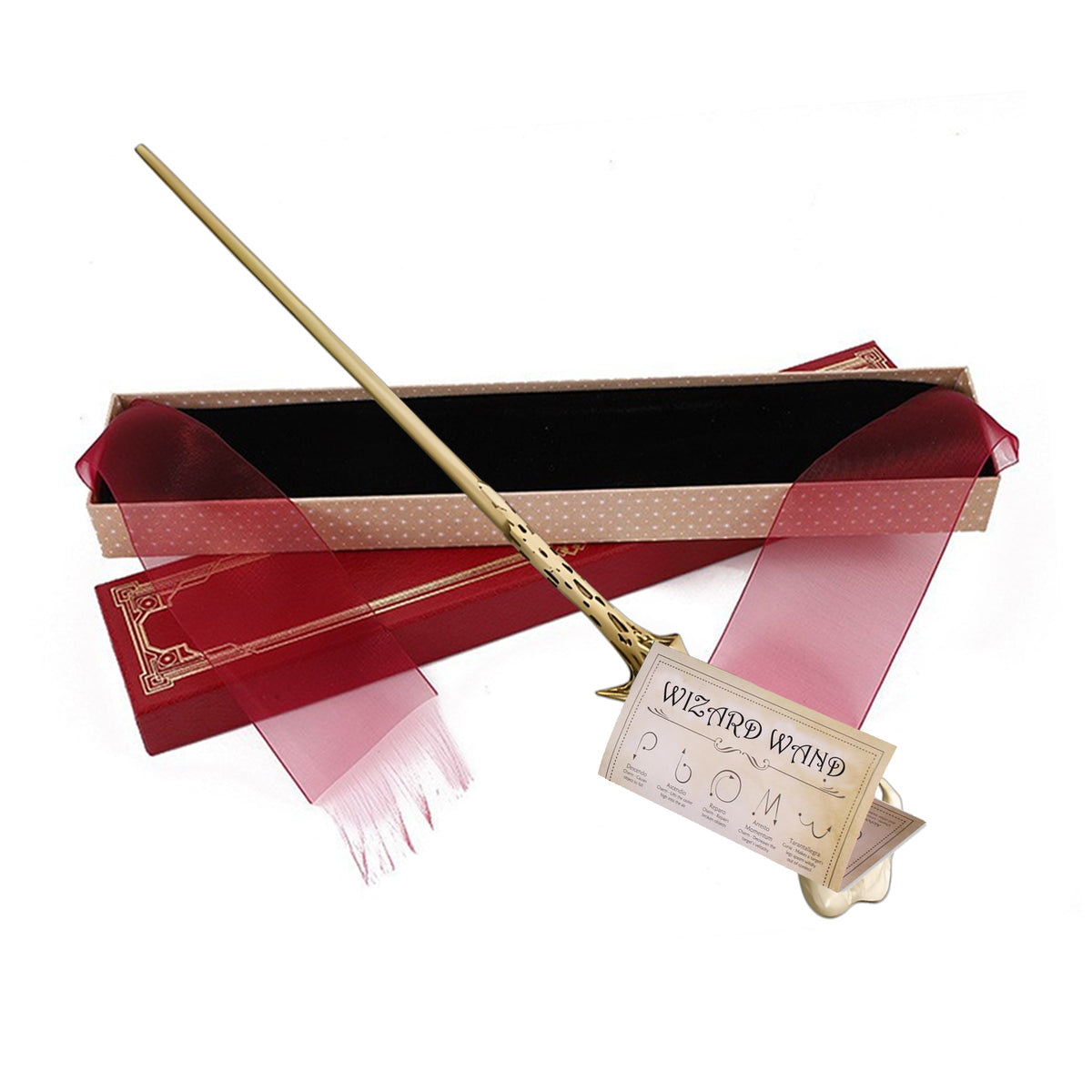 Fireball Wand,Wizard Wands for Hogwarts Halloween Party Cosplay Costume Props