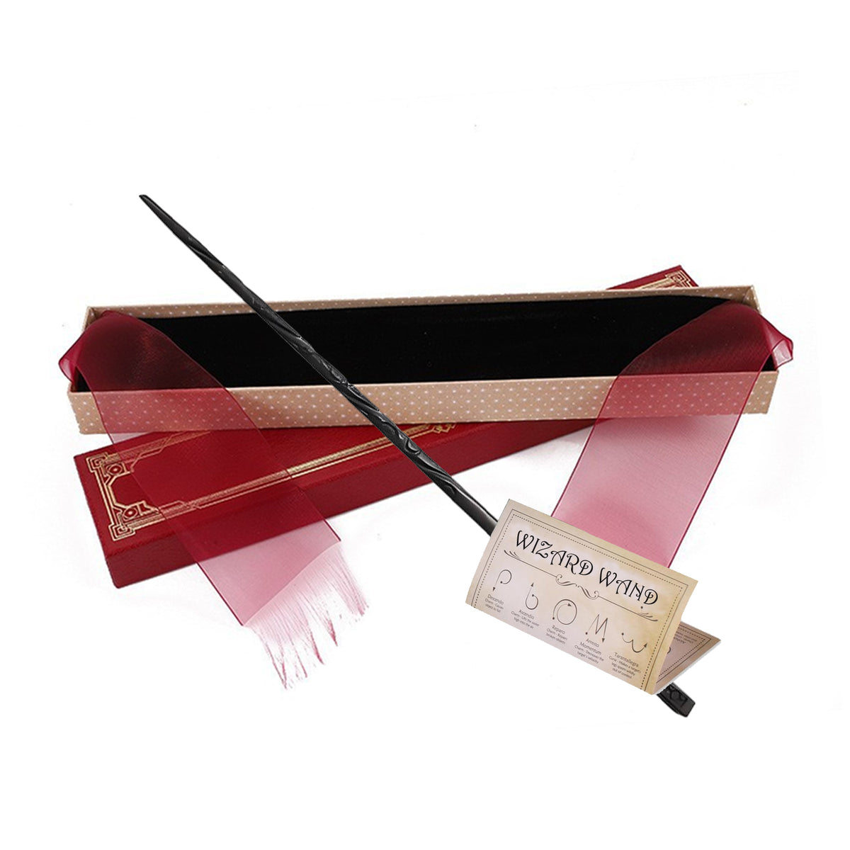 Fireball Wand,Wizard Wands for Hogwarts Halloween Party Cosplay Costume Props