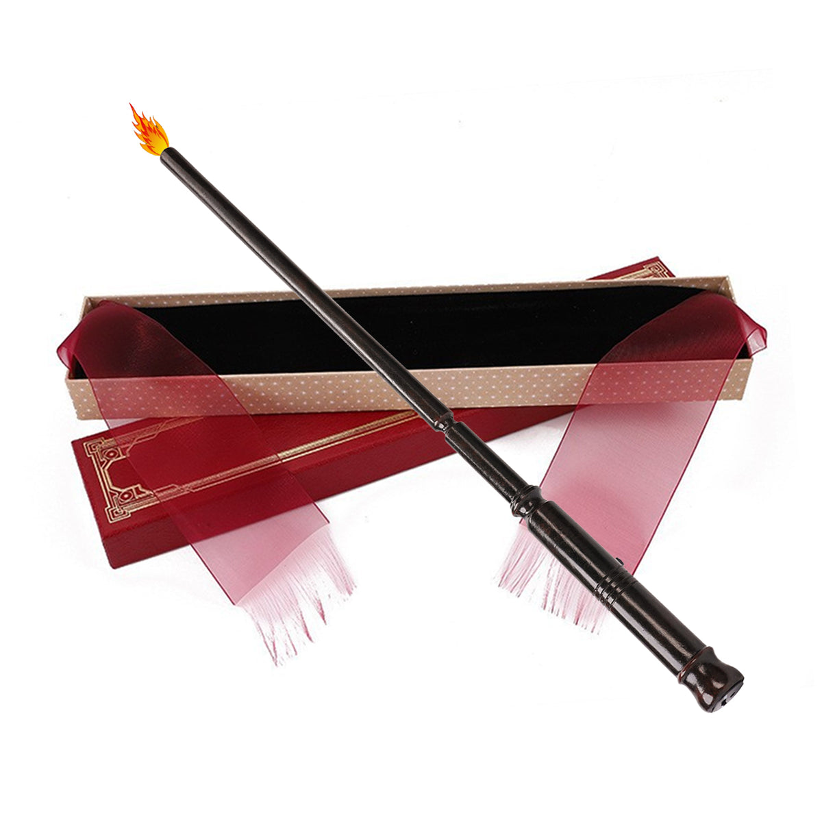 Fireball Wand,Wizard Wands for Hogwarts Halloween Party Cosplay Costume Props