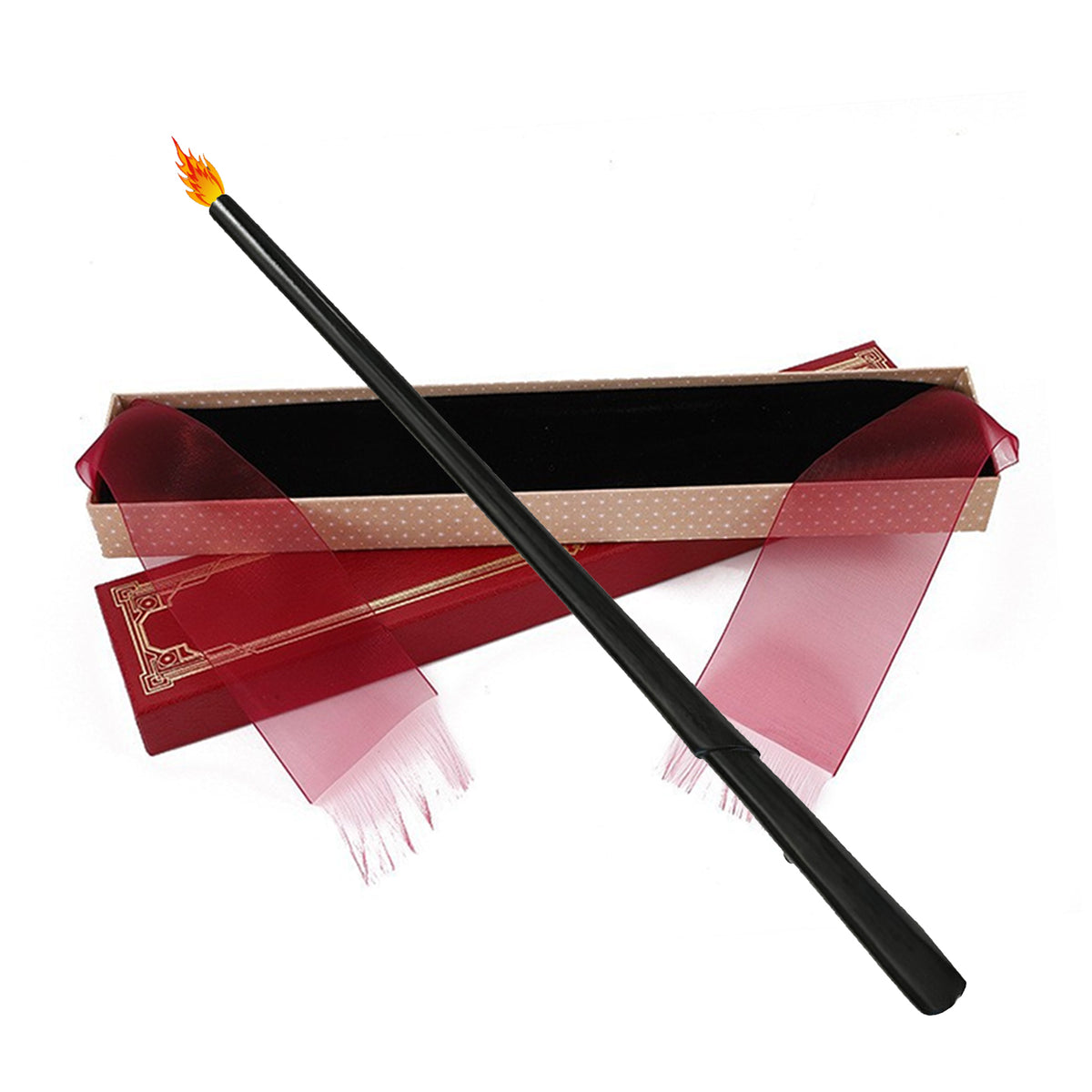 Fireball Wand,Wizard Wands for Hogwarts Halloween Party Cosplay Costume Props