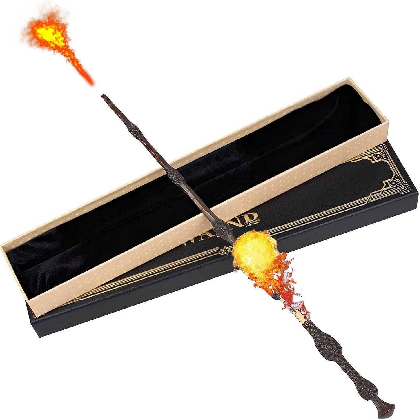 Harry Potter Incendio Hogwarts Magic Wand Shoots Real FireBalls